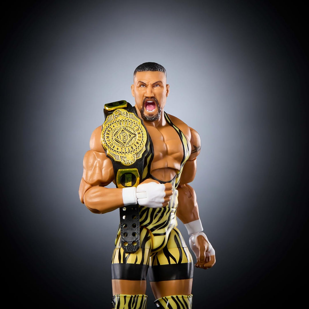 Mattel WWE Elite Actionfigur & Zubehör, Serie #119, 15,2 cm grosses Sammlerstück Bron Breaker mit 25