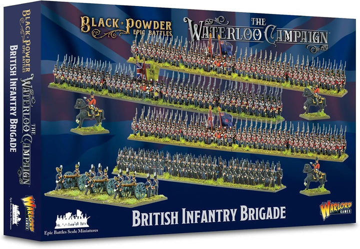 Black Powder Epic Battles Waterloo - British Infantry Brigade
