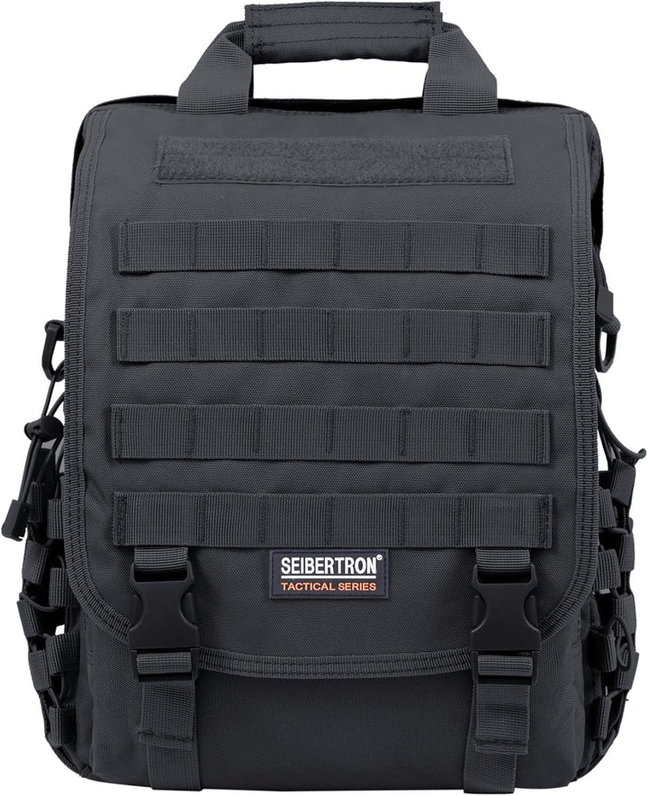 Seibertron Molle Multifunktions Umhängetasche Oder Rucksack Airport Friendly Schultertasche, Aktenta