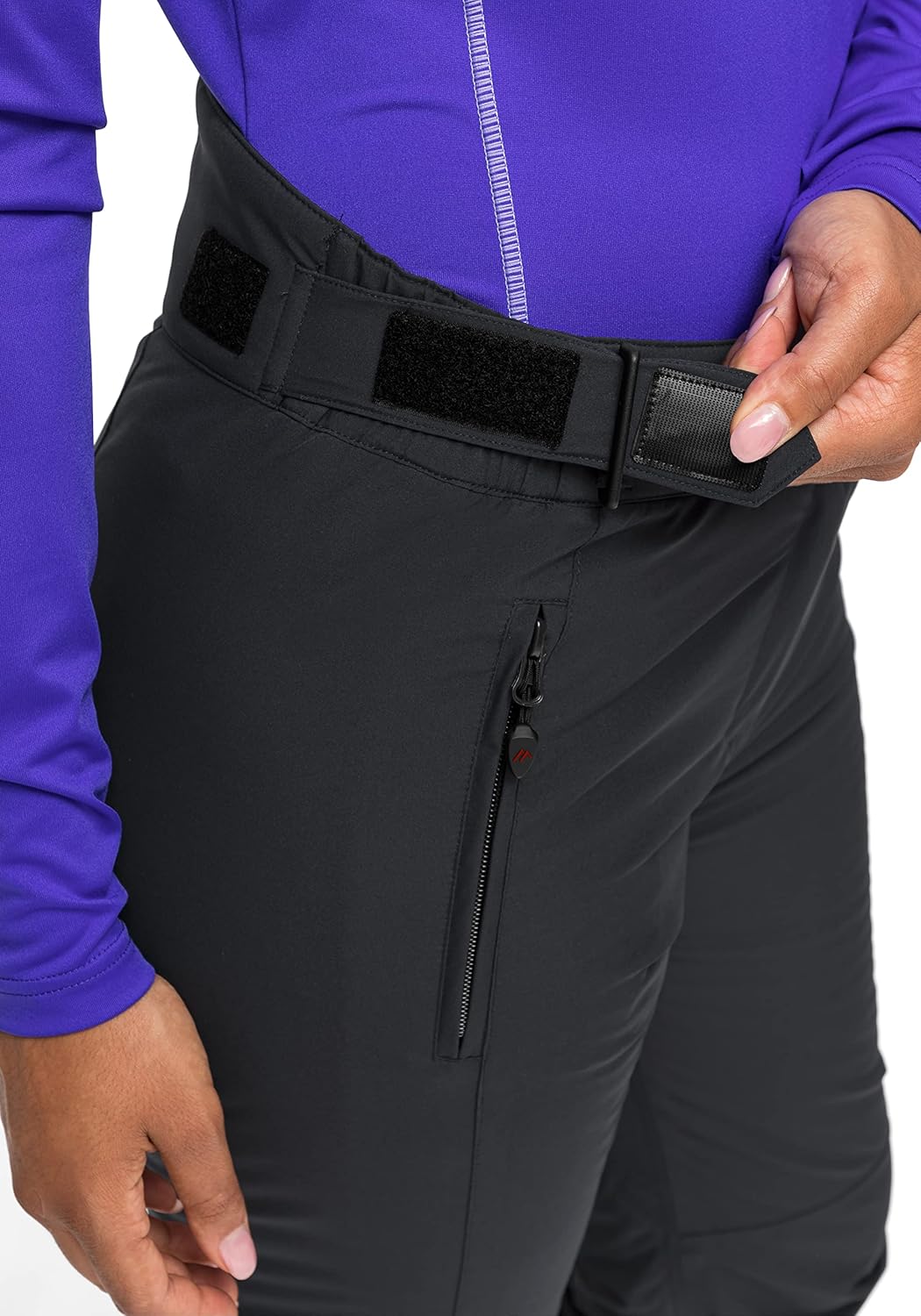 Maier Sports Damen Skihose Resi 2 48 Schwarz, 48 Schwarz