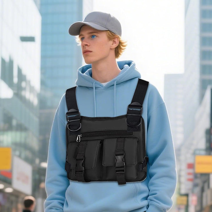 Gewichtsweste zum Spazierengehen, verstellbare, leichte Brusttasche, Gepäck und Reiseausrüstung für