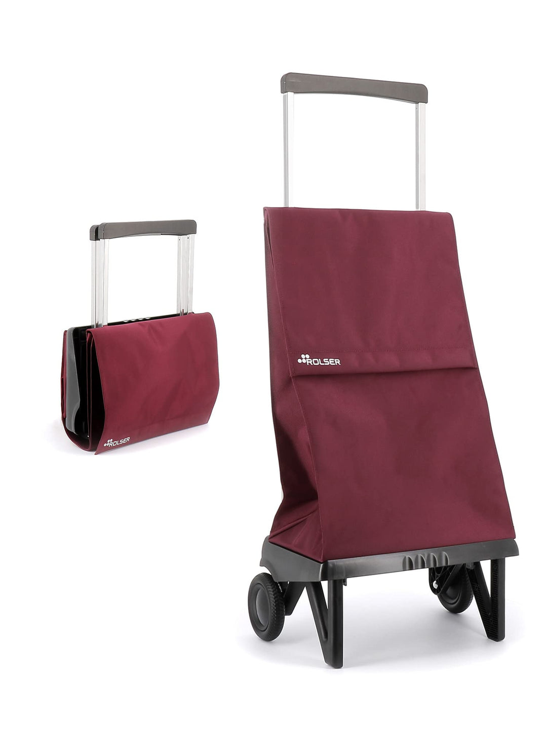 Klappbarer Einkaufstrolley Rolser Plegamatic MF 2 Räder - Burdeos, Burdeos