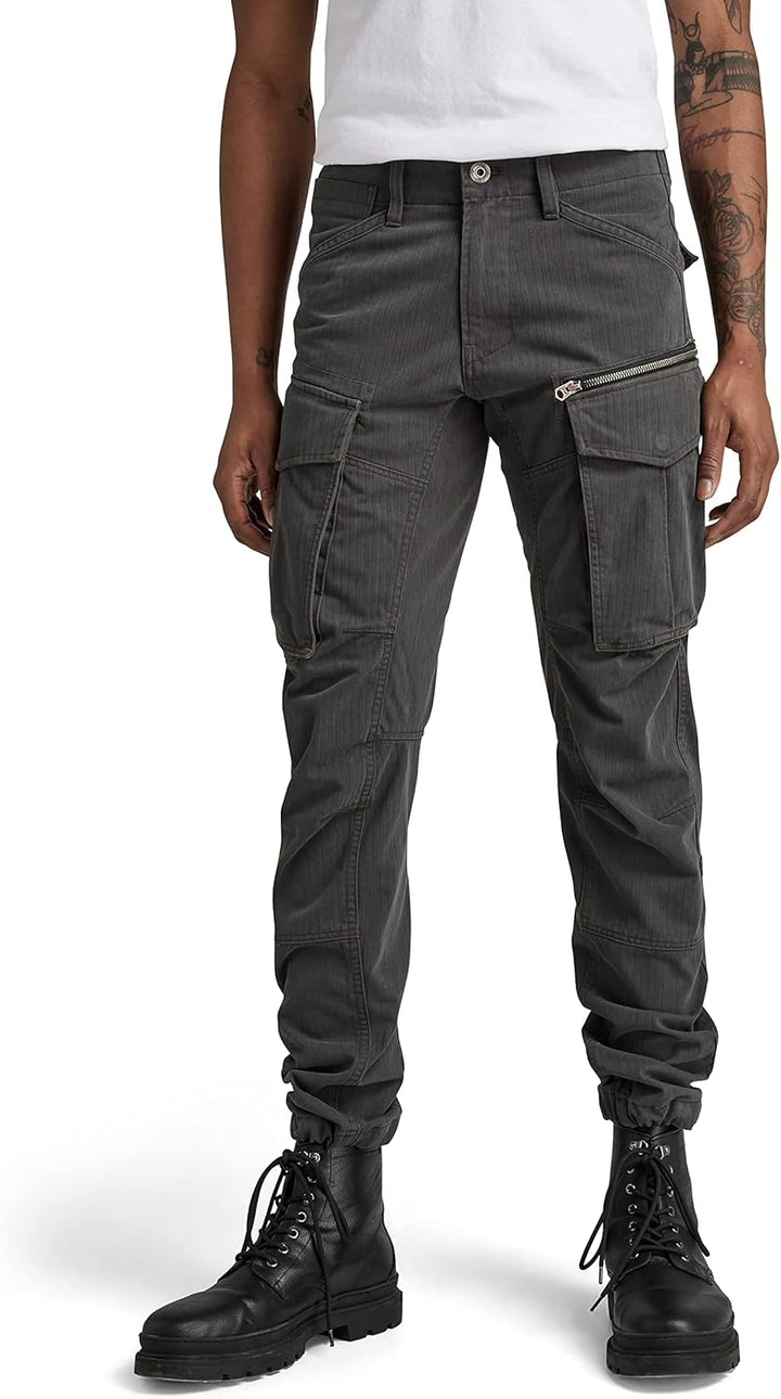 G-STAR RAW Herren Rovic Regular Tapered Pants 28W / 30L Grau (Cloack D02190-c893-5812), 28W / 30L Gr