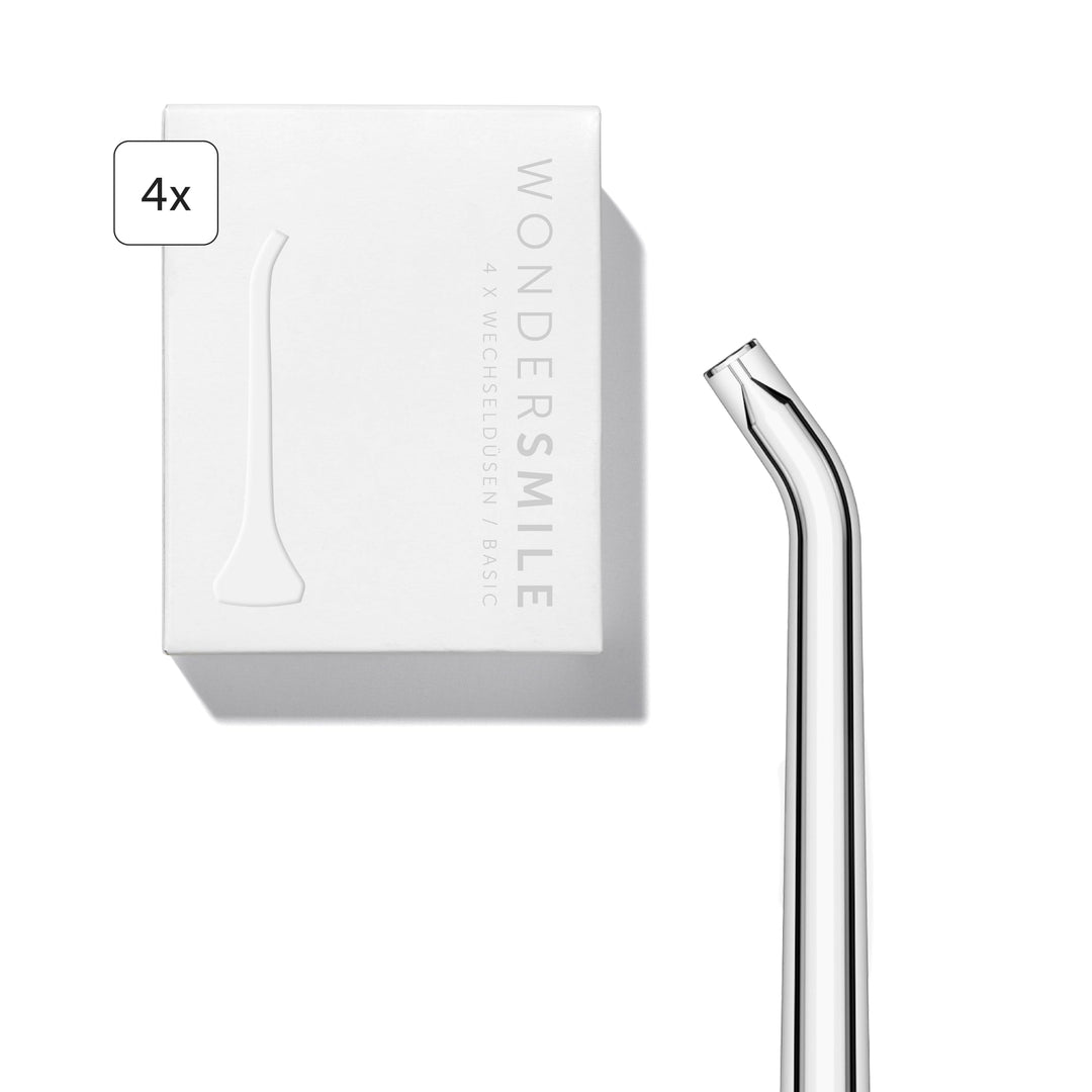 Wondersmile Ersatzdüsen für Munddusche Waterflow - SmoothFlow-Technologie für optimale Zahn- & Zahnf