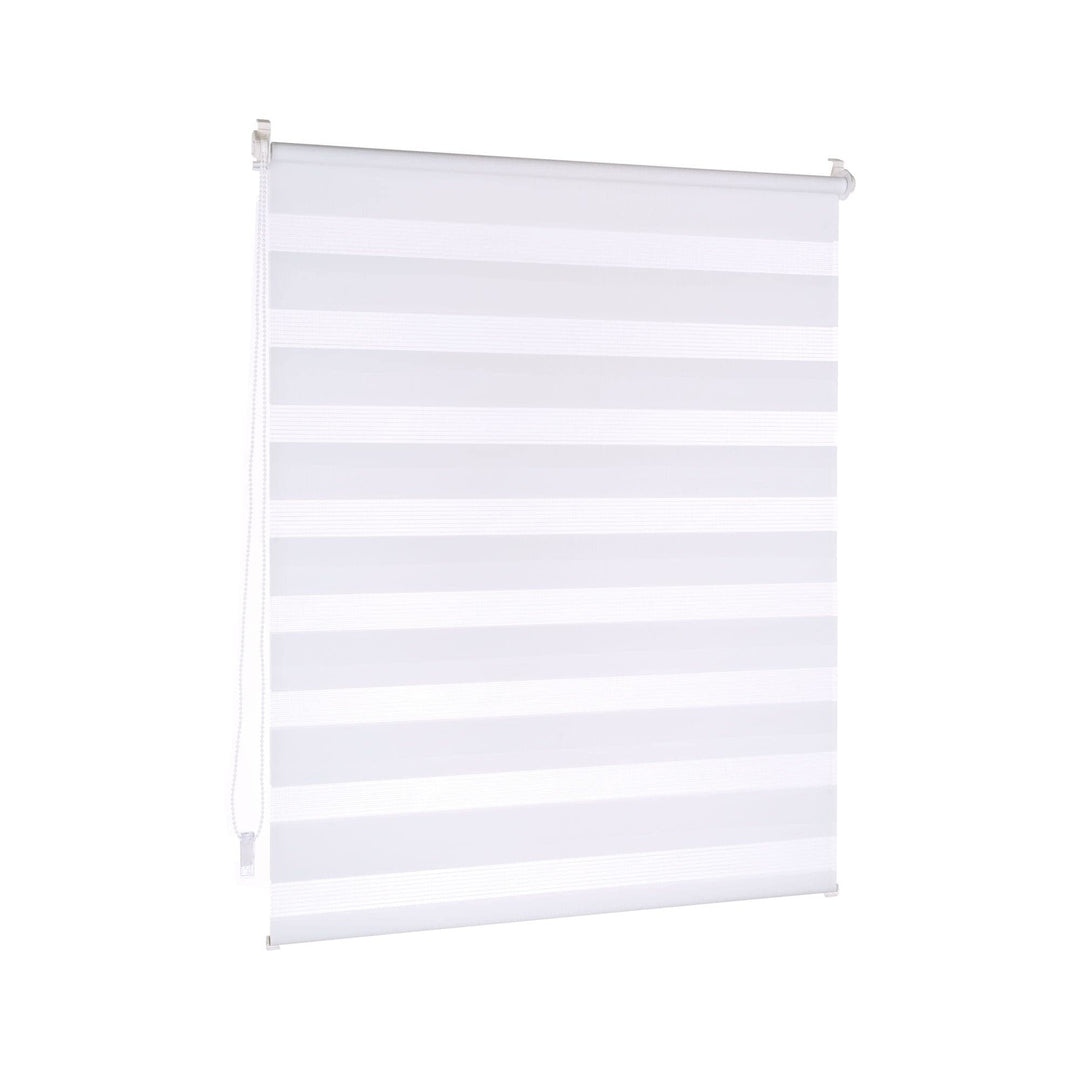 Victoria M. Doppelrollo Klemmfix Duo-Rollo Klemmmontage ohne Bohren für Fenster und Tür Lichtdurchlä