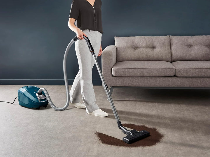 Rowenta RO3172EA Power XXL, Bodenstaubsauger mit Beutel, Dunkelblau, 900 W, 4.5 liters