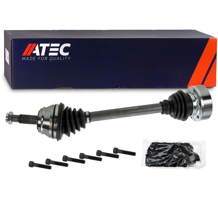 ATEC Germany 1x Antriebswelle vorne links Gelenkwelle Kompatibel mit VW GOLF 3 (1H1)(1E7)(1H5), PASS