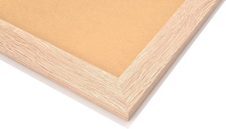 Stallmann Design Bilderrahmen 80x100 cm sonoma-eiche Holz mit Acrylglas Rahmen-Breite 40mm Posterrah