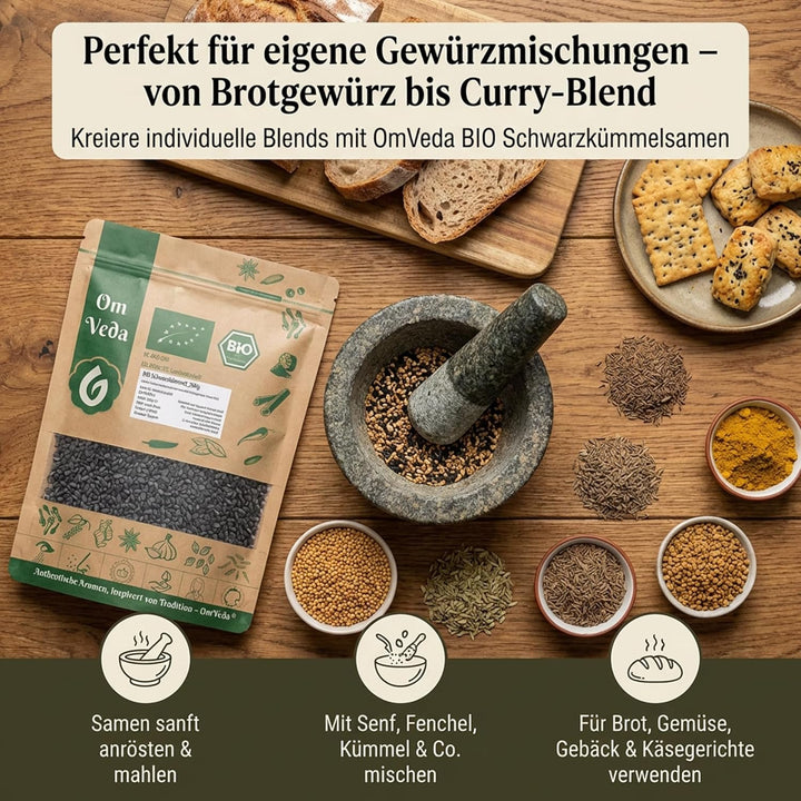BIO Schwarzkümmel 1Kg Schwarzkümmelsamen ganz aus Ägypten Nigella Sativa | Organic Bio-zertifiziert