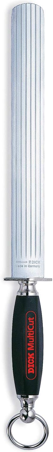 F. Dick 7650428 Multicut-Stahl, flach, fein geschnitten 27,9 cm, Schleifstahl
