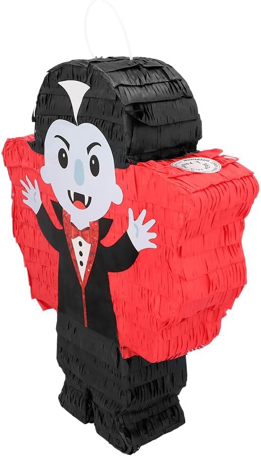 Boland 30981 - Pinata Vampir, 33 x 10 x 45 cm, Hängedeko, Dekoration für Geburtstag, Mottoparty und