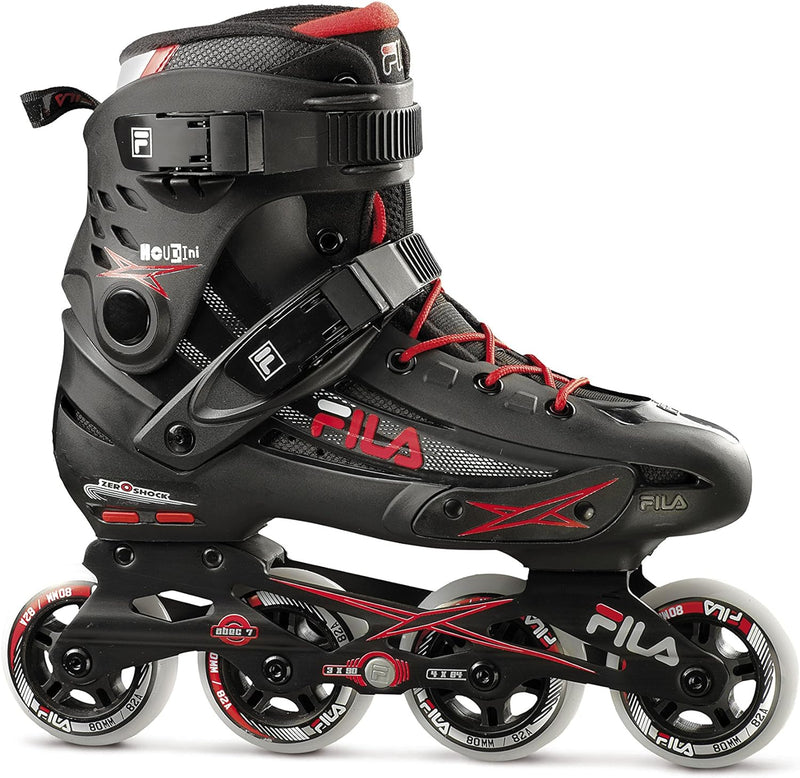 Fila Houdini, Herren-Inlineskates UK 6,5 schwarz/Rot, UK 6,5 schwarz/Rot