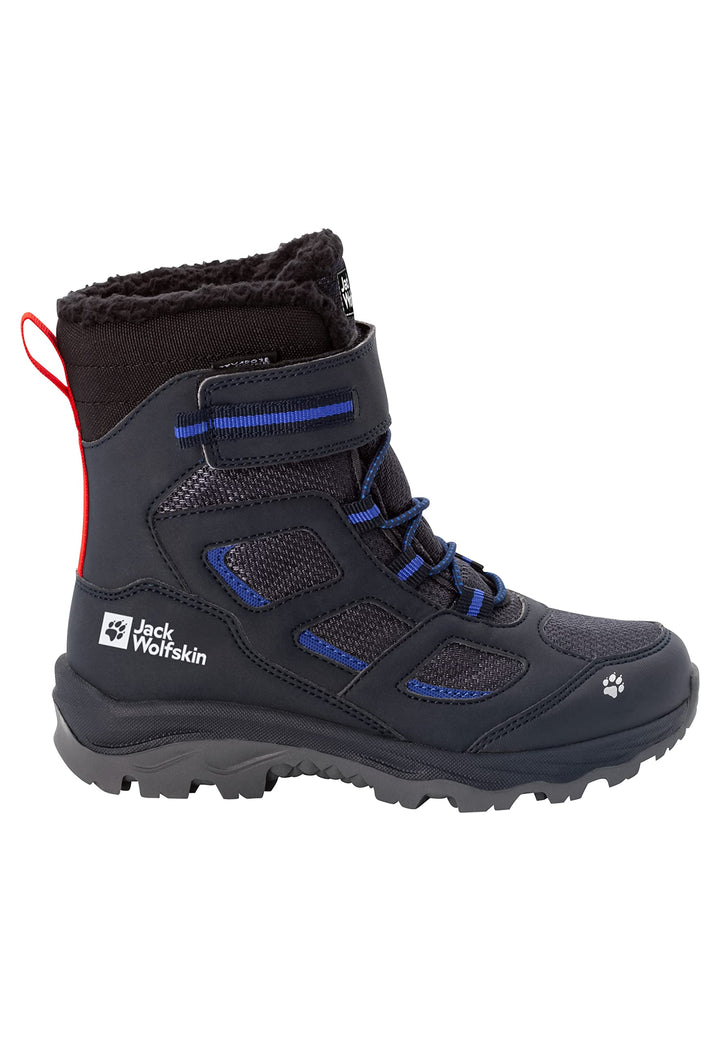 Jack Wolfskin Unisex Kinder Vojo Wt Texapore High K Outdoorschuhe, Dark Blue Red