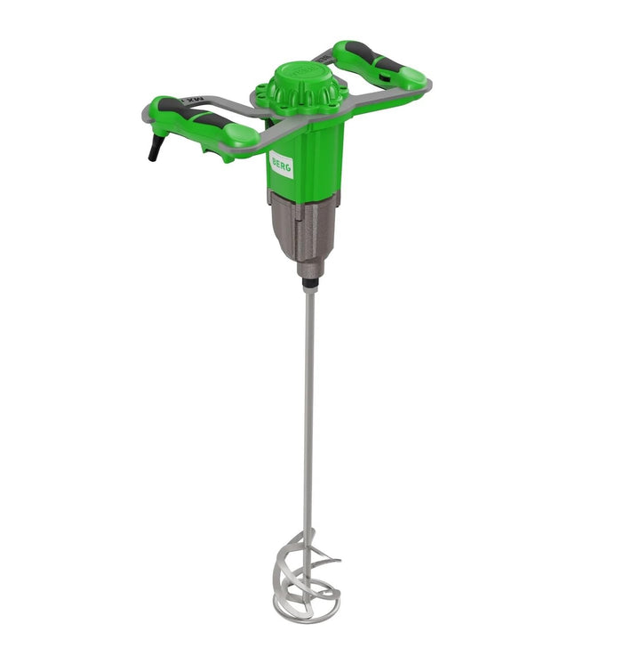 BERG MX 14 Handrührwerk 1400 W I Profi-Rührwerk mit 1-Gang-Getriebe, stufenloser Drehzahl &amp; 5m Kabel