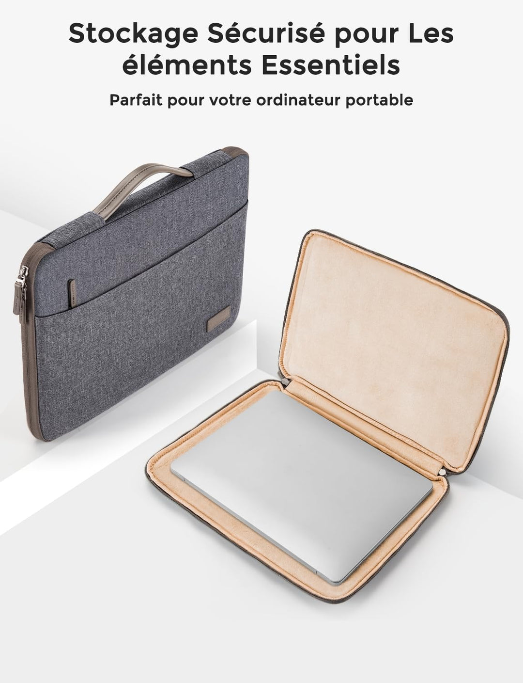 DOMISO 17 Zoll Wasserdicht Laptophülle Laptop Sleeve Case Notebook Hülle Tasche für 17.3" HP Pavilio