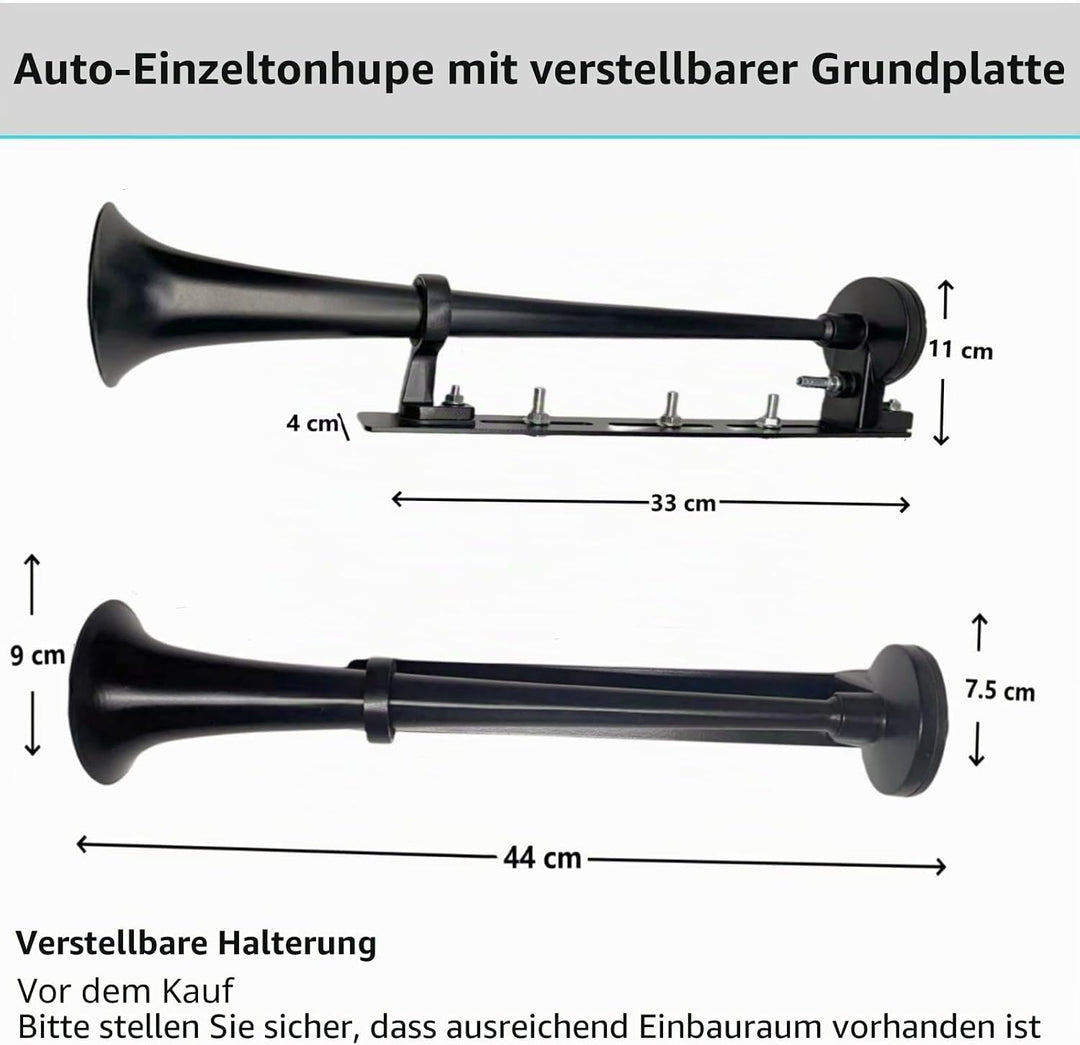 Auto Hupe LKW Hupe Lauter Lautsprecher Innovatives Design Lufthorn und einstellbare Installation car