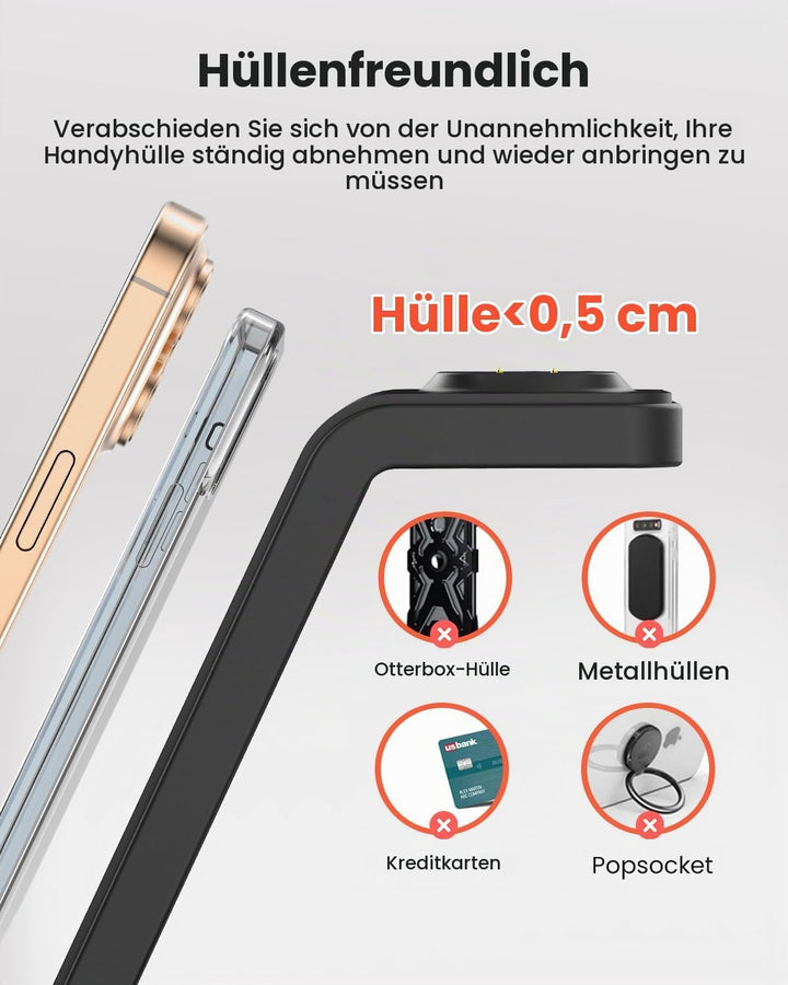 GEEKERA 3 in 1 Induktive Ladestation für Google, Induktiveladegerät für Google Pixel Watch 3/2/Fitbi