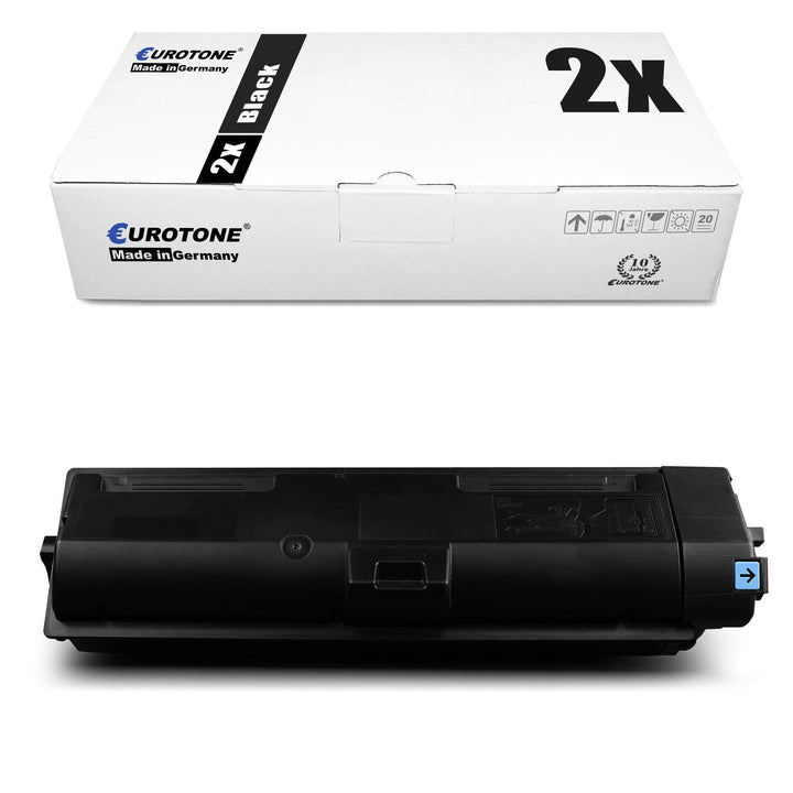 2X Müller Printware Toner für Kyocera Ecosys ECOSYS M 2135 2635 2735 dw DN dnw ersetzt TK-1150 TK115