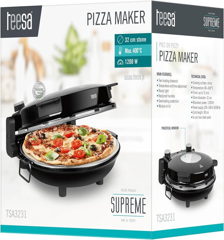 Teesa TSA3231 Supreme Pizzaofen,