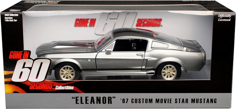 Greenlight Ford Shelby Mustang GT500 Eleanor Nur Noch 60 Sekunden 1/24 Modell Auto Ohne Wunschkennze