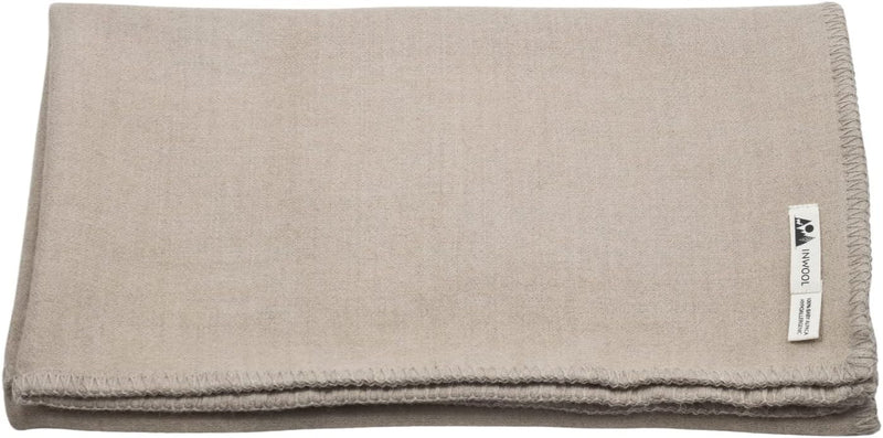 Generisch Babydecke Royal 100% Baby Alpaka - Doubleface Beige Taupe