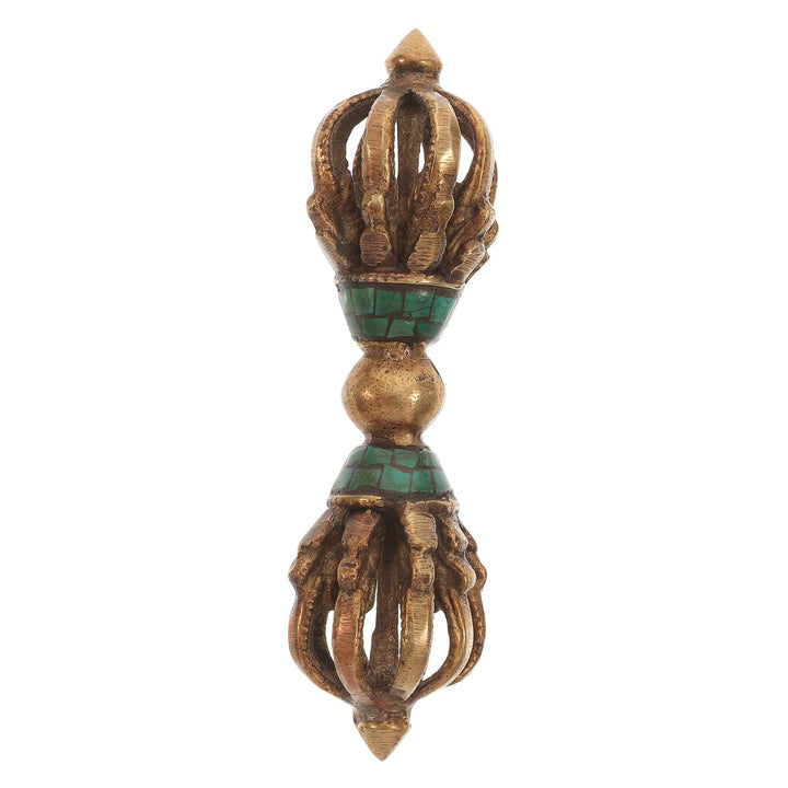 EXCEART 1Pc Tibetischen Vajra Dorge Vajra Stössel Grosse Vajra Dorje Handgemachte Vajra Stössel Kupf