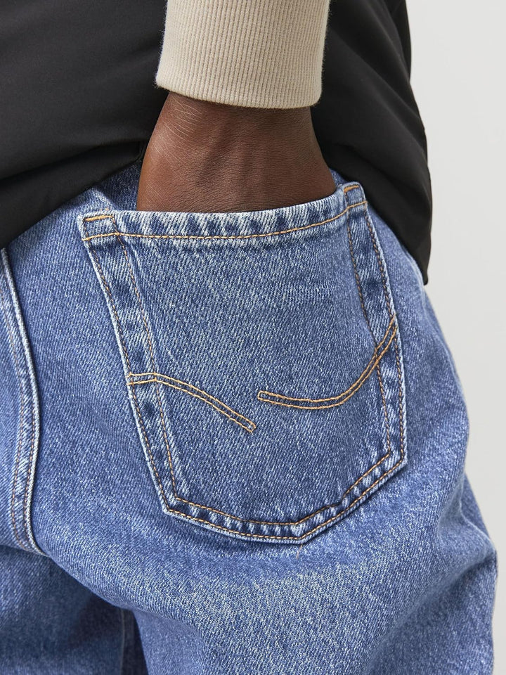 JACK &amp; JONES Boy Baggy Fit Jeans JJIALEX JJORIGINAL MF 412 Baggy Fit Jeans Für Jungs 134 Blue Denim,