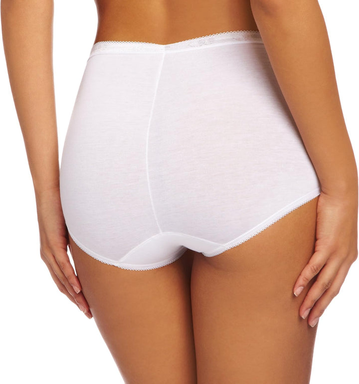 sloggi Damen Basic+ Maxi 3P Slip, 44 Elfenbein