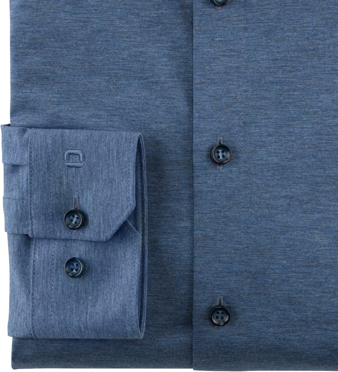 OLYMP Herren Businesshemd Langarm Level Five 24/Seven,Body fit,New York Kent 45 Rauchblau 13, 45 Rau