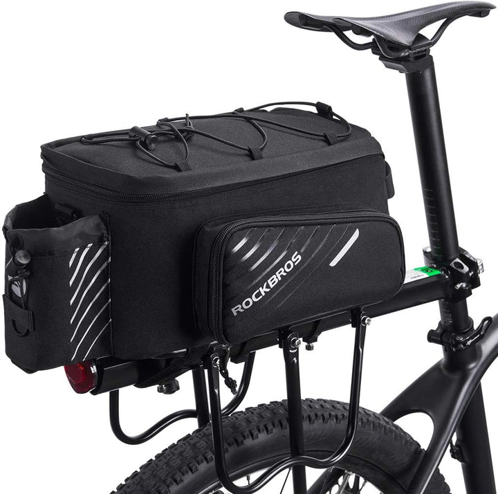 ROCKBROS Fahrrad Gepäckträgertasche Fahrradtasche Hinter Transporttasche Gepäcktasche Wasserdicht Sc