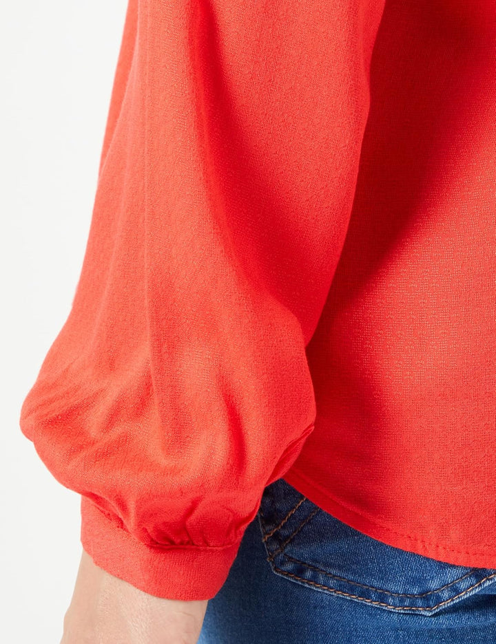 s.Oliver Damen Bluse Langarm mit Dobby Struktur, 3074