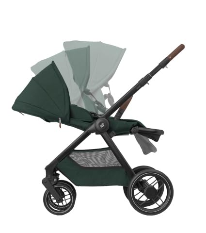 Maxi-Cosi Oxford Baby Kinderwagen, 0–4 Jahre, 0–22 kg, kompakt zusammenklappbar, Geräumiger Sitz, Sa