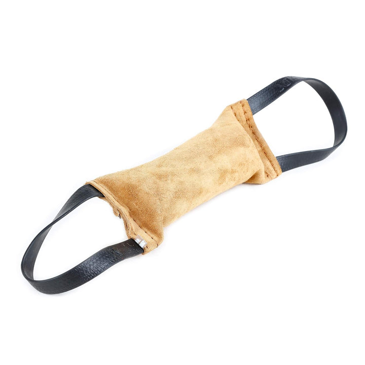 JULIUS K-9 18525, Beisswurst, Leder 25 cm x 5,5 cm, innen genäht, zwei Handschlaufen 25 cm x 5,5 cm