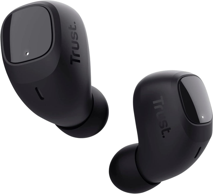 Trust Mobile Nika Compact Bluetooth Kopfhörer, In-Ear Kabellose Ohrhörer, Earbuds mit Ladecase, TWS,