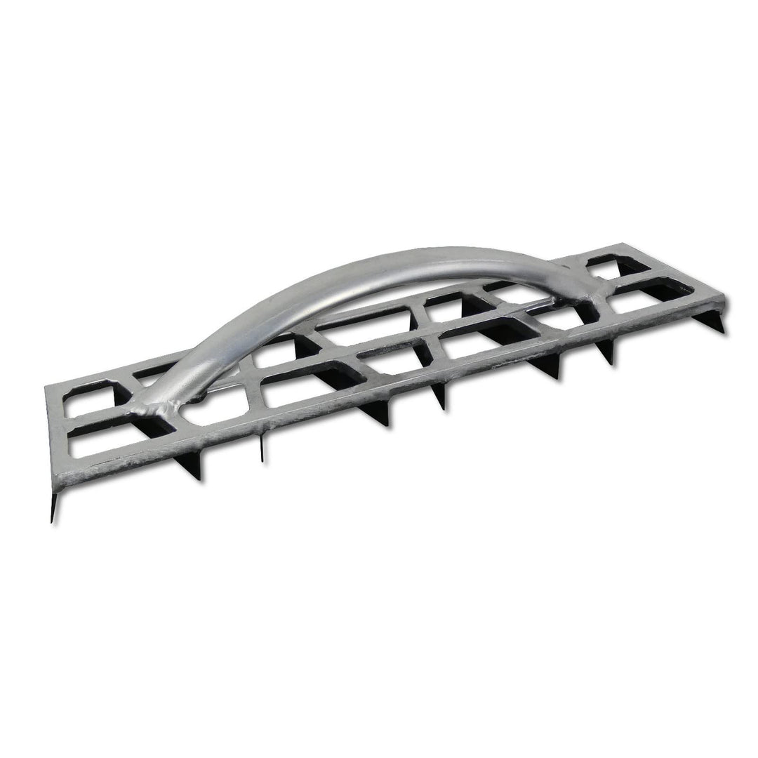 DEWEPRO® Alurabot - Alu-Gipserhobel - Kantenhobel mit 8 Stahlklingen - 465x90mm - Handhobel - Putzho