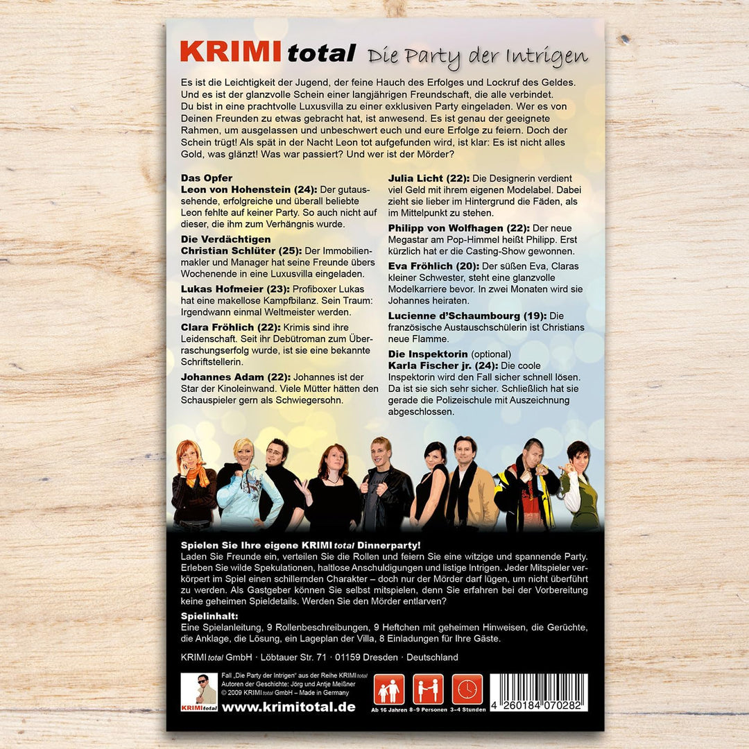 Krimi total 161 - Die Party der Intrigen (KRIMI total)