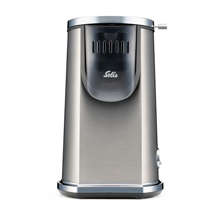 Solis Pop & Fun Popcornmaschine – schnelle & geräuscharme Zubereitung, Edelstahl, 2-in-1 Butterschme