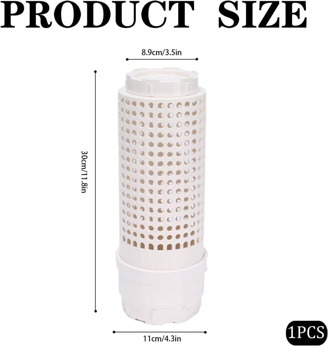 Wurmturm Garten – Mini Kompostbehälter für Outdoor & Hochbeet – Bio Komposter mit Deckel und Belüftu