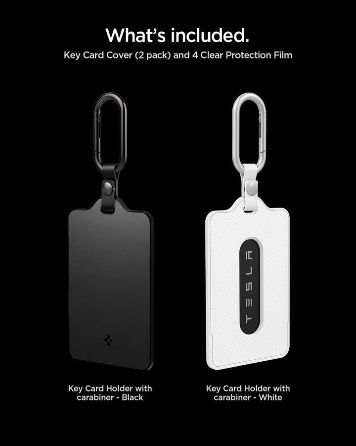 Spigen Schlüsselkartenhalter für Tesla Model Y (~2026 Juniper) Model 3 (~Highland 2026), Model S / X