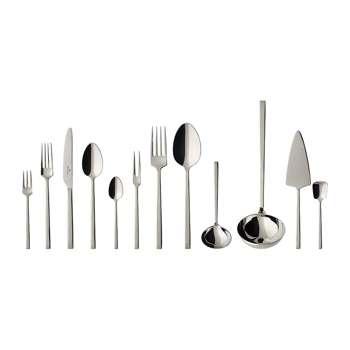Villeroy und Boch La Classica Tafelbesteck für bis zu 12 Personen, 70-teilig, Edelstahl
