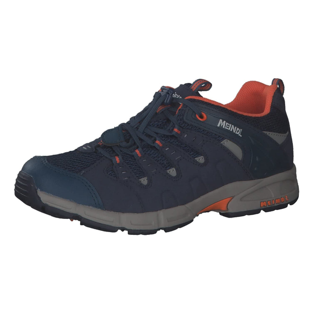 Meindl Kinder Respond Junior Halbschuh 28 EU Navy Orange, 28 EU Navy Orange