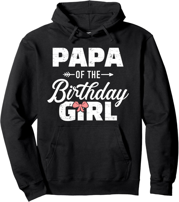 Papa vom Geburtstagskind für Vater Pullover Hoodie