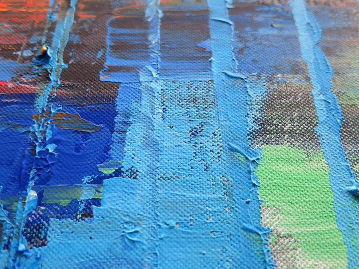Monica Mirafiori I 100% HANDGEMALT I Gemälde Energy 100x50cm | Gemälde Handgemalt | Acrylgemälde | S