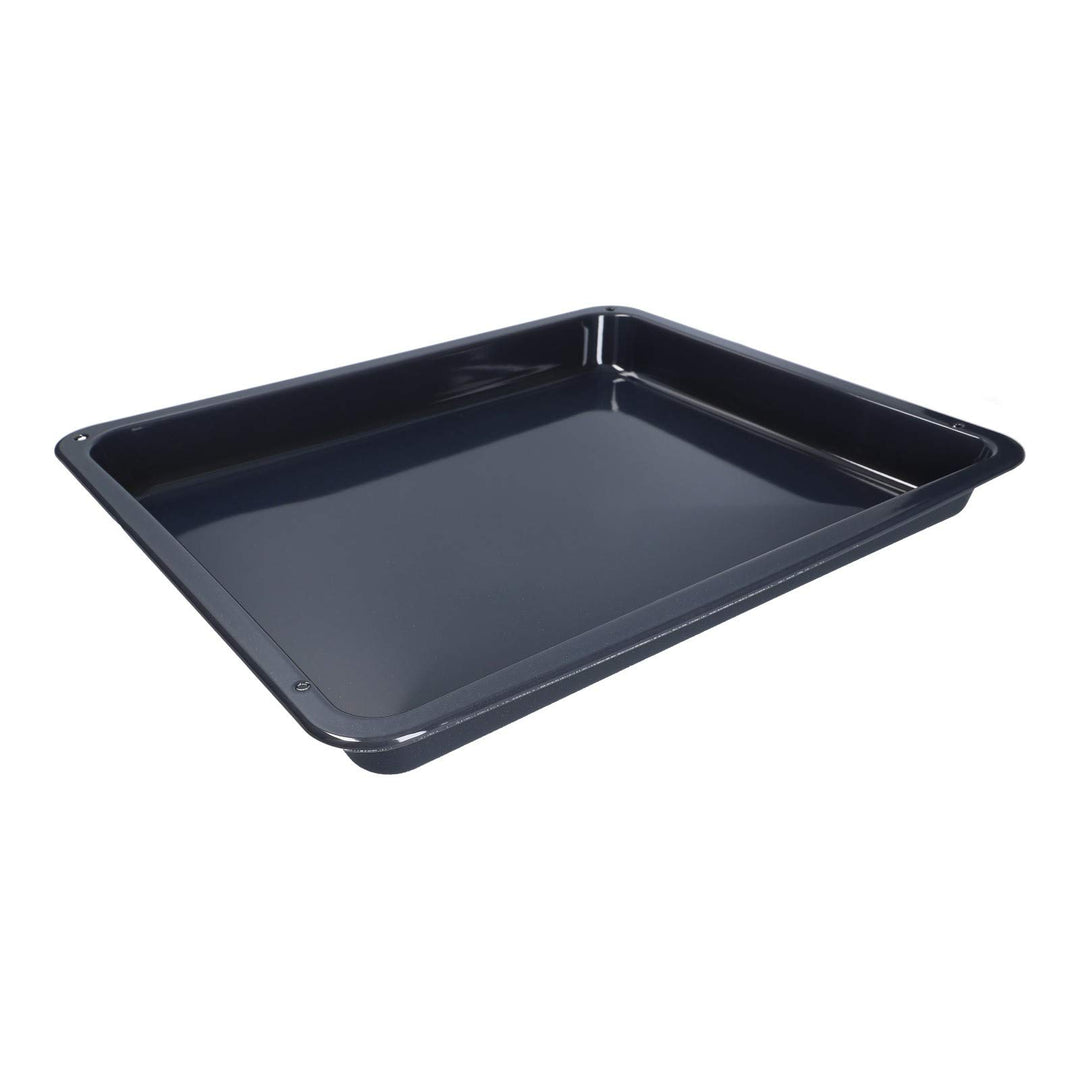 LUTH Premium Profi Parts Backblech hoch Fettpfanne emailliert kompatibel mit AEG 3870288200 426x360x