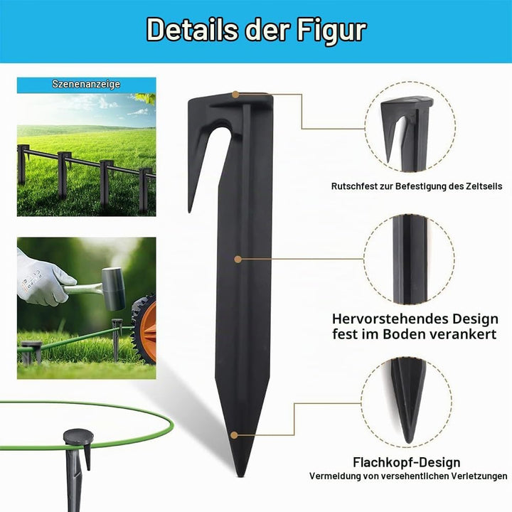 60m Universal Begrenzungskabel Mähroboter,Begrenzungsdraht Mähroboter,Mähroboter Kabel Ø2,7mm,Rasenm
