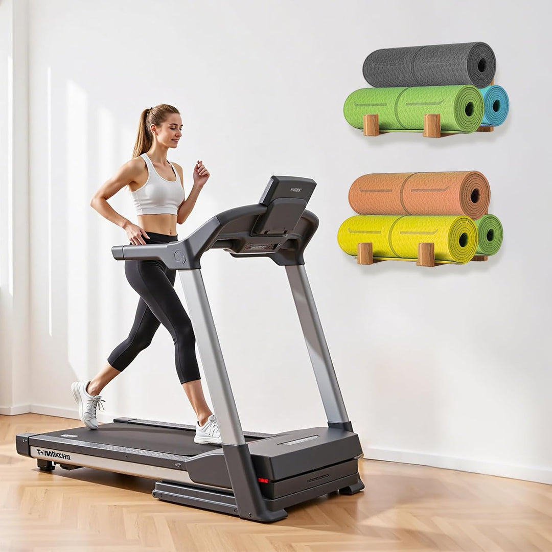 Yogamatten-Halter, Wandhalterung, Aufbewahrungsregal, Yoga-Regal-Organizer, Schaumstoff-Rollen-Wandh