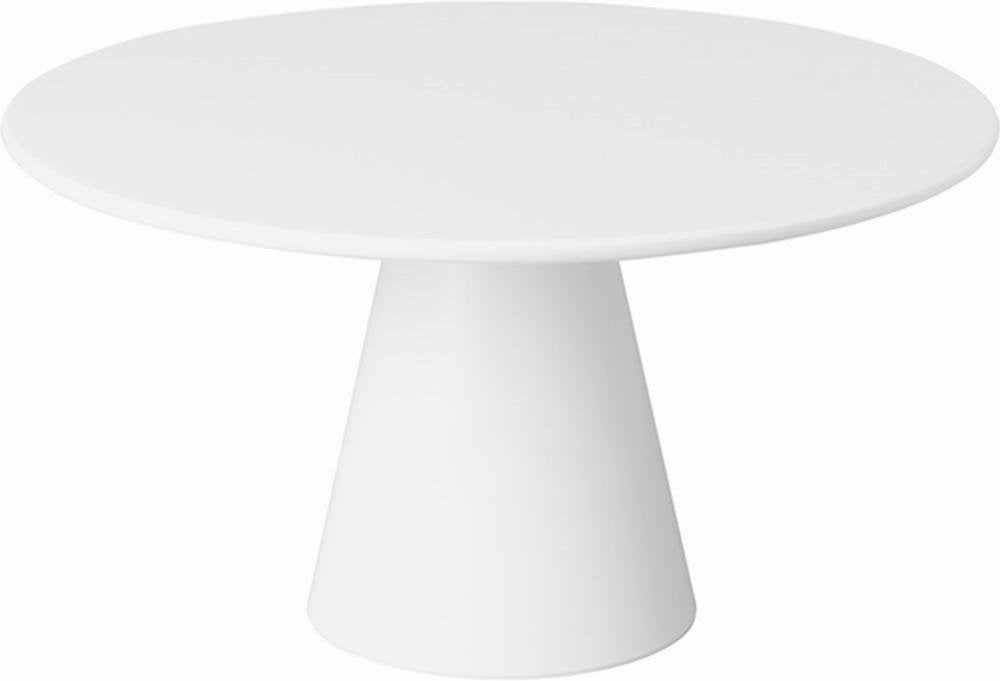 APS 83891 Servier- und Tortenplatte CASUAL, Ø 31 cm, Höhe 16 cm, Melamin, weiss Weiss 31 cm, Weiss 3