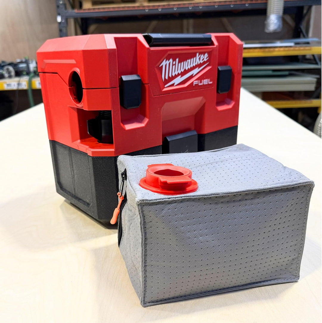 Macam Wiederverwendbarer Staubbeutel, kompatibel mit Milwaukee M12 Fuel 1,6 Gallonen Staubsauger