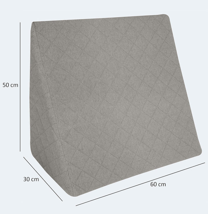 Sabeatex® Rückenkissen, Keilkissen für Couch und Sofa, Lesekissen für bequemes Sitzen. 5 Unifarben f