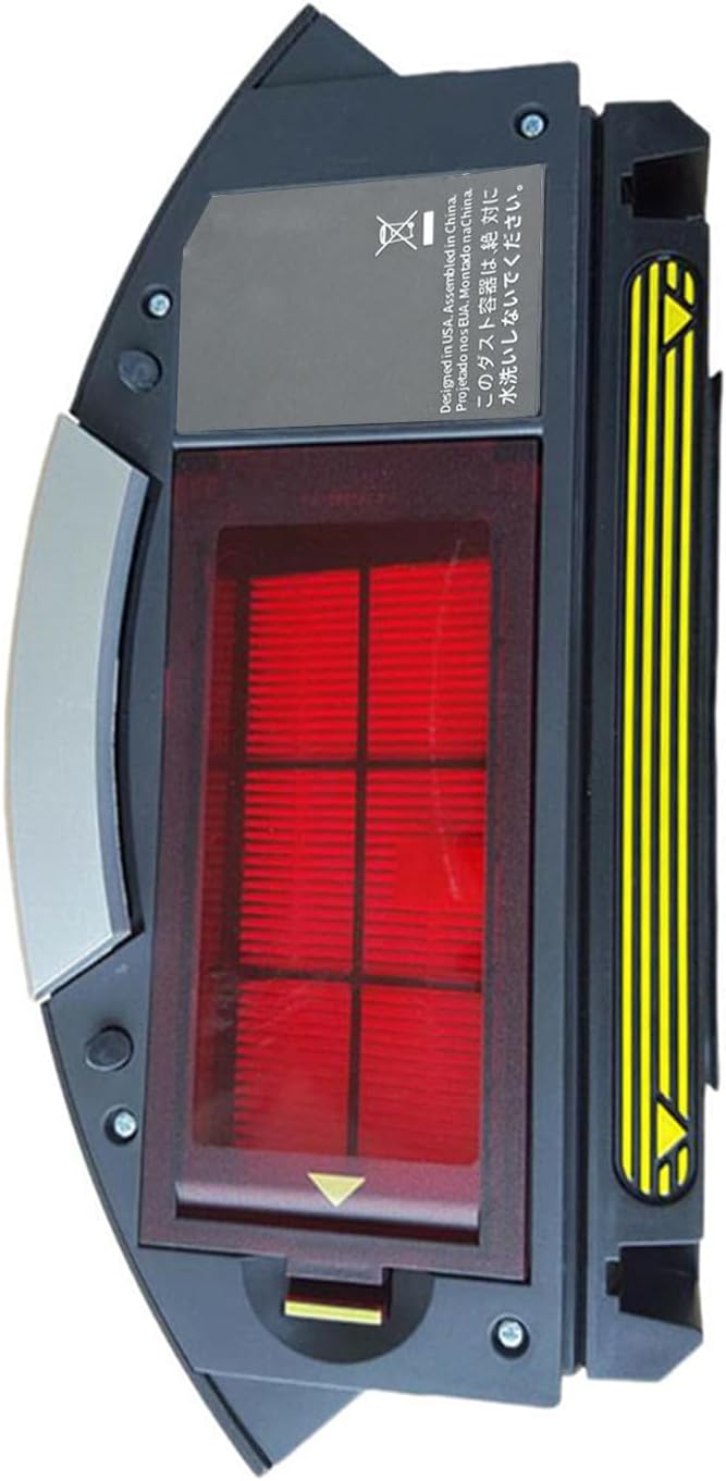 LICHIFIT Staubsammelbox Abfallsammler mit Hepa-Filter für iRobot Roomba 800 900 Serie 870 860 880 96